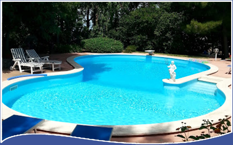 Swimming pool at The Villa Marta